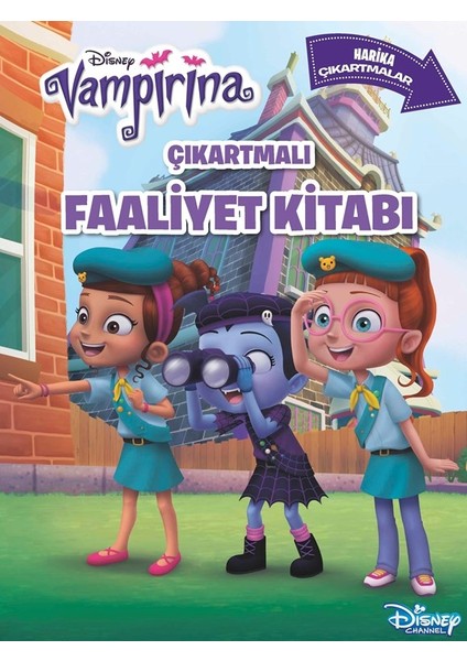 Disney Vampirina Çıkartmalı Faaliyet Kitabı