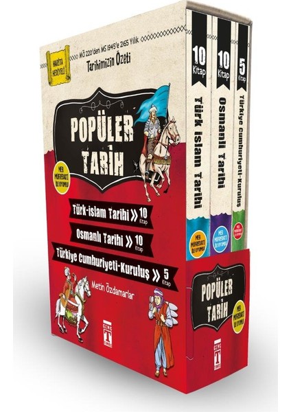 Popüler Tarih Seti (25 Kitap) - Metin Özdamarlar