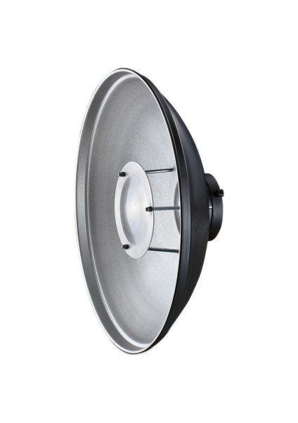 RF550 Beauty Dish Tas Reflektör Siyah Gümüş