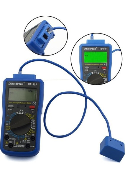 90F Multimetre Kablo Test Cihazı