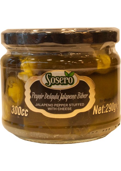 Peynir Dolgulu Jalapeno Biber 300 Cc