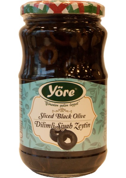 Siyah Zeytin Dilimli 370 Cc