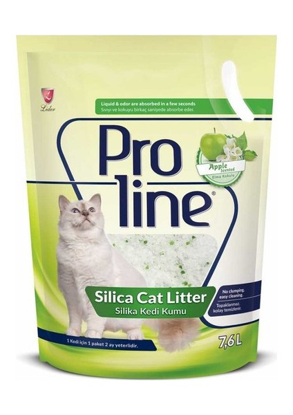 Proline Elmalı Kedi Kumu 7,6 Lt