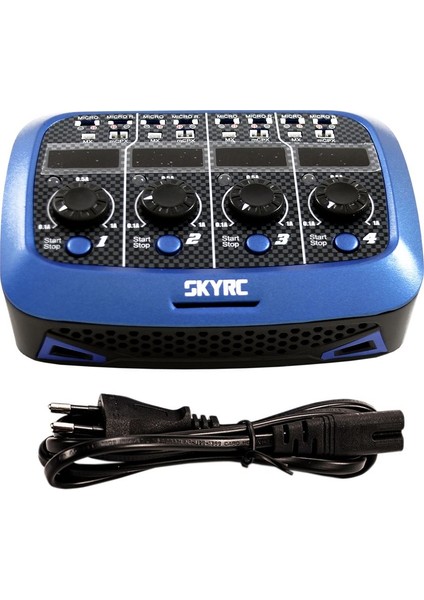 - Mikro Modeller İçin Quattro (4X1Cell Li-Po) Şarj Cihazı
