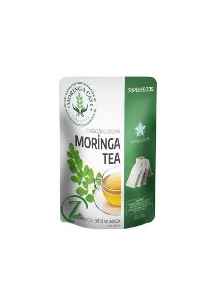 Moringa Tea Moringa Çayı Superfoods 20Sznpoşet Moringa Spirulina