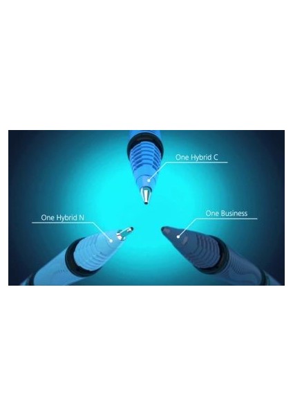 One Hybrid N İğne Uç Roller Kalem 0.5mm Mavi