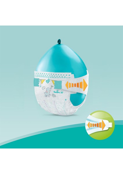 Bebek Bezi Aktif Bebek 1 Beden Süper Fırsat Paketi 132 Adet