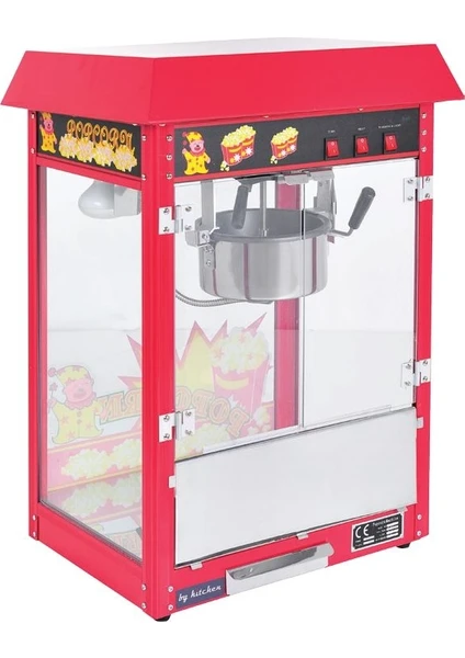 By Kitchen Set Üstü Popcorn-Mısır Patlatma-Patlamış Mısır Makinesi