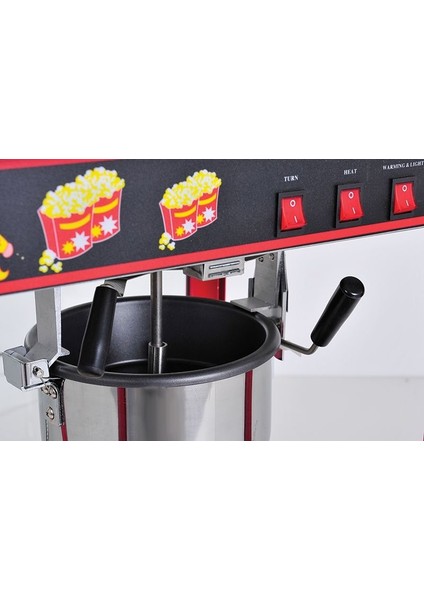 By Kitchen Set Üstü Popcorn-Mısır Patlatma-Patlamış Mısır Makinesi