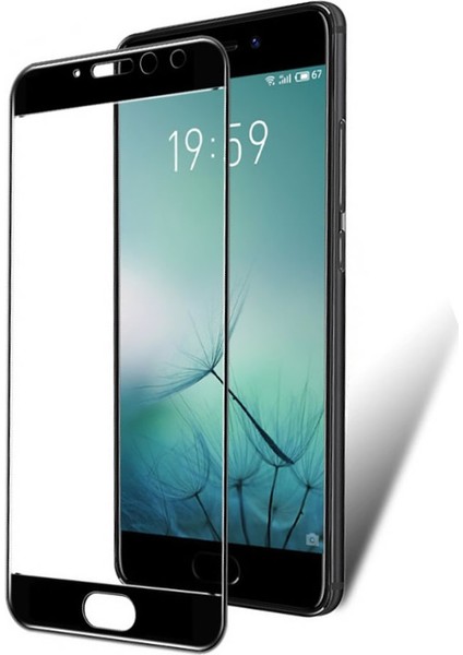 Meizu Pro 7 Flexible Çerçeveli Esnek Tempered Cam