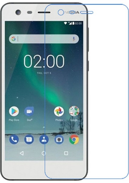 Nokia 2 Ultra İnce Silikon Kılıf + Nano Cam Film