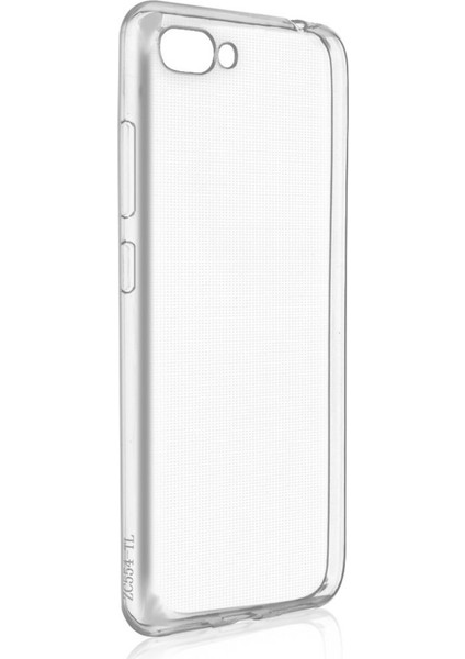 Asus Zenfone 4 Max ZC554KL Ultra İnce 0.2 mm Silikon Kılıf + Nano Glass Film