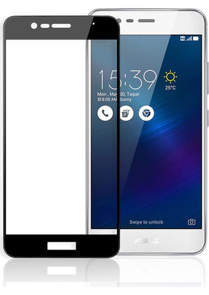 Asus Zenfone 3 Max ZC520TL 5.2 İnch Tam Kaplayan Tempered Cam Koruma