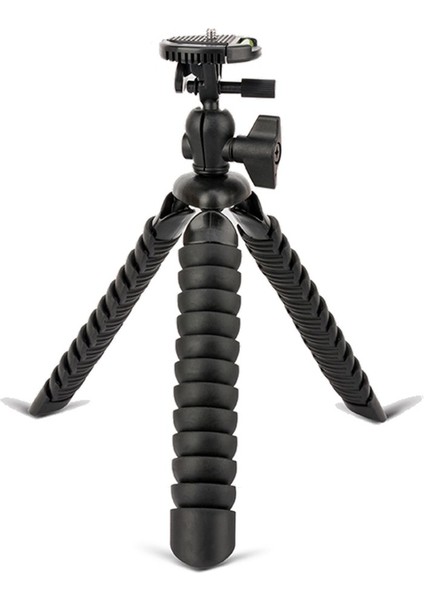 Akrobat Silikon Ayaklı Telefon Dslr Kamera Ahtapot Tripod 3 Ayak