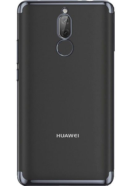 Huawei Mate 10 Lite Plating Series Soft Silikon Kılıf + Tempered Cam