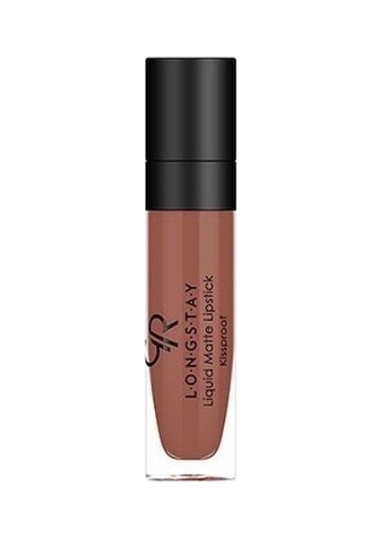 Golden Rose Longstay Liquid Matte Lipstick No: 27 Milky Chocolate - Likit Mat Ruj - 8691190856274