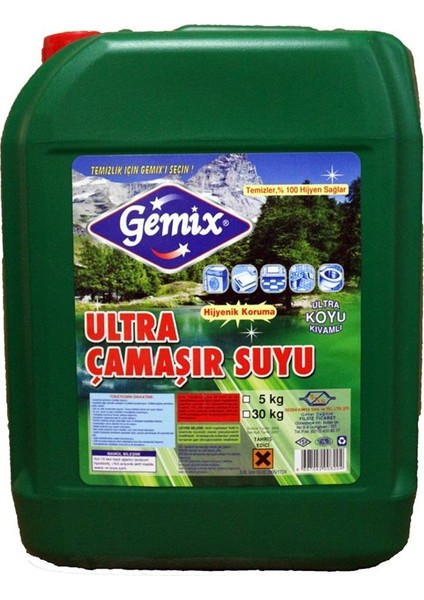 Ultra Çamaşır Suyu 5 Kg