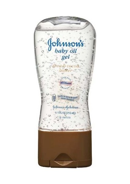 Johnson'S Baby Shea Ve Kakao Bebek Yağı Jeli 192Ml