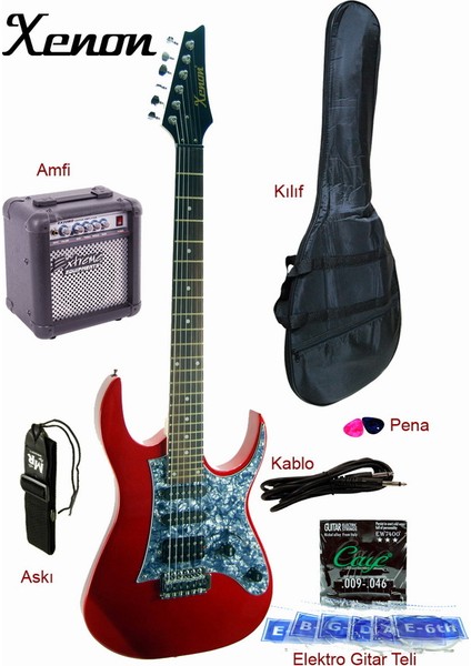 XNE4RDSET Elektro Gitar Seti