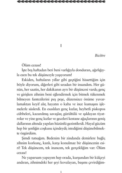 Bir İdam Mahkumunun Son Günü - Victor Hugo