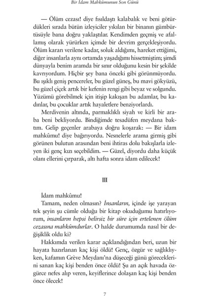 Bir İdam Mahkumunun Son Günü - Victor Hugo