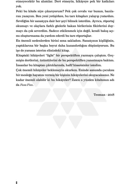 Fasa Fiso - Teoman indirimleri