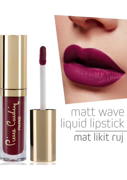 Matt Wave Liquid Lipstick – Mat Likit Ruj - Cherry Passion