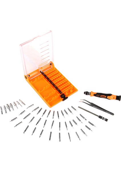 Jm-8128 Cr-V 45 Parça Hassas Onarım Tornavida Set