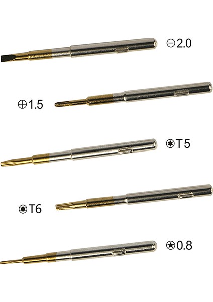 JM-8140 Aliminyum Alaşım 6 Parça Tornavida Seti fiyatları
