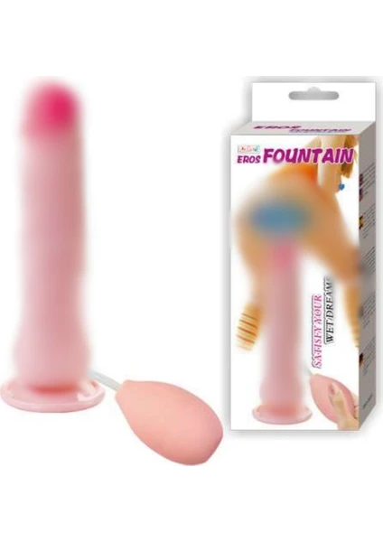 Ultra Realistik Su Fışkırtmalı Ten Dokulu Dildo Penis