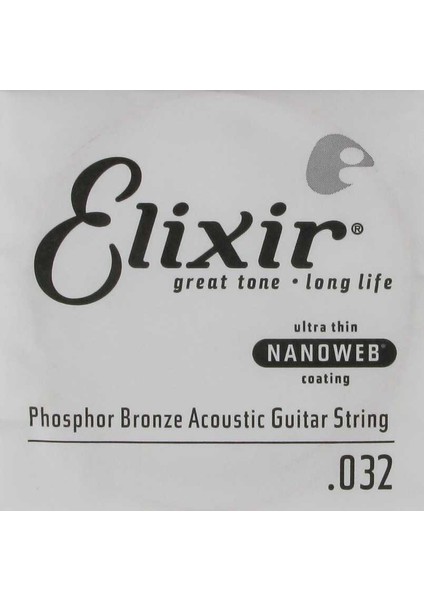 14132 Nanoweb Phosphor Bronze Tek Akustik Gitar Teli (32)
