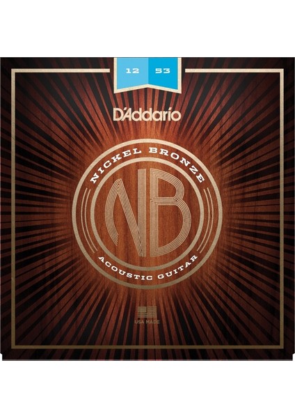 NB1253 Nikel Bronz Akustik Gitar Teli (12-53)
