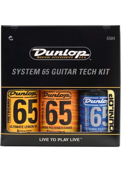 Jim Dunlop System 65 Gitar Temizleme Seti