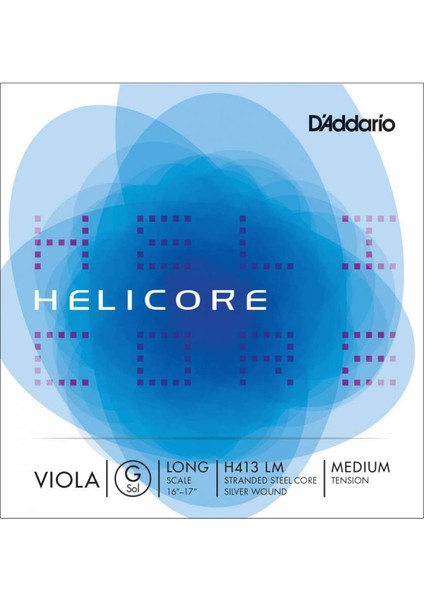 H413 LM Helicore G Viyola Teli (Sol)
