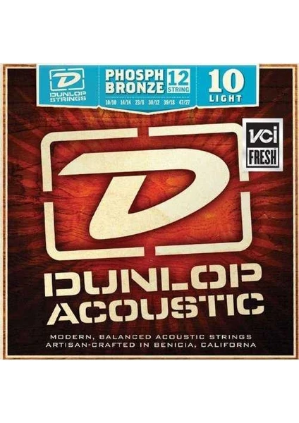 Jim Dunlop DAP1047J 12 Telli Akustik Gitar Teli (10-47)