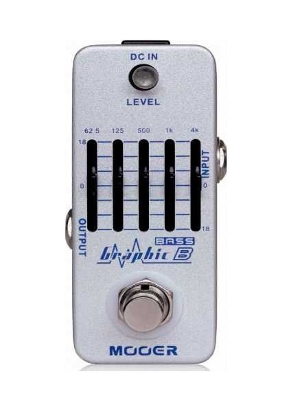 MEQ2 Graphic B 5 Band Analog EQ Bas Pedalı