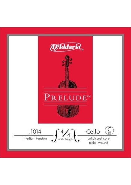 J1014 4/4M Prelude C Çello Teli (Do)