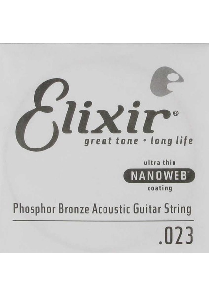 14123 Nanoweb Phosphor Bronze Tek Akustik Gitar Teli (23)