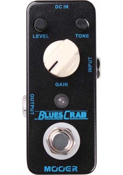 MBD1 Blues Crab Drive Overdrive Pedalı