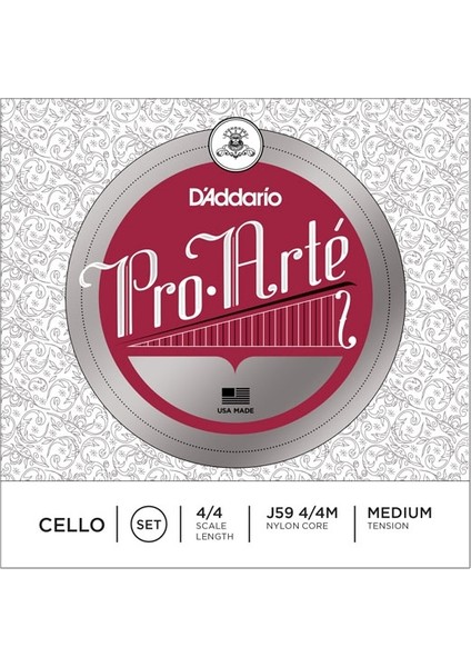J59 4/4M Pro Arte Çello Teli