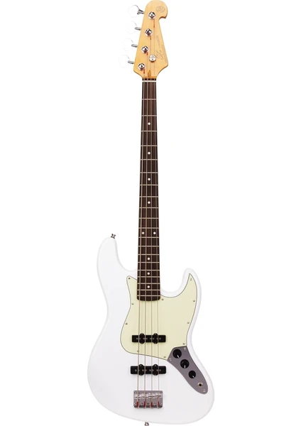 SJB62+/OWH Bas Gitar (White)