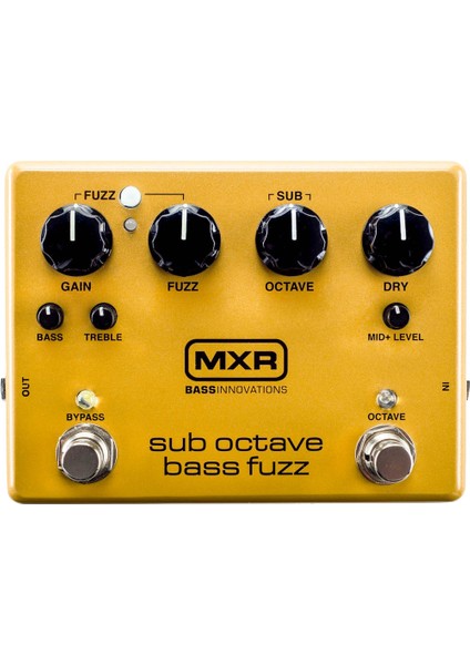 M287 Sub Octave Bass Fuzz Pedalı