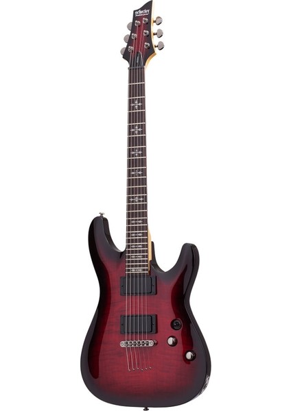 Demon-6 Elektro Gitar (Crimson Red Burst)