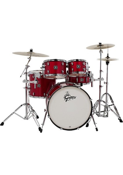 Energy Serisi 20'' 5 Parça Hardware Davul Seti (Red Sparkle)