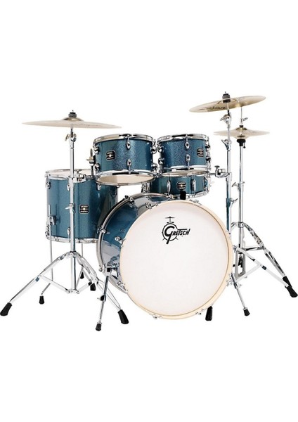 Energy Serisi 20'' 5 Parça Hardware Davul Seti (Blue Sparkle)