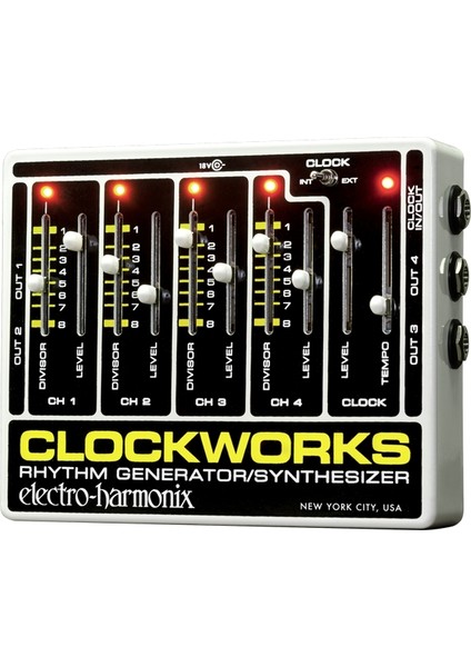 Electro Harmonix Clockworks Rhythm Generator / Synthesizer Pedalı