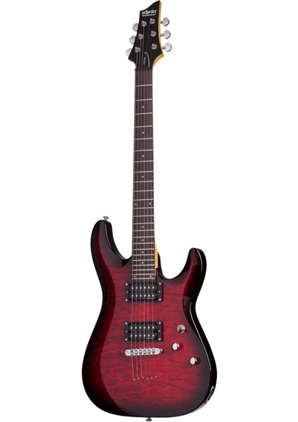 C-6 Plus Elektro Gitar (See-Thru Cherry Burst)