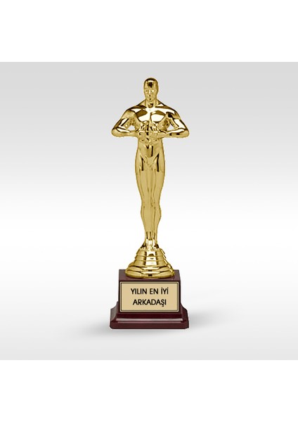 Kişiye Özel Plastik Ayaklı Oscar Ödülü (27 Cm.)