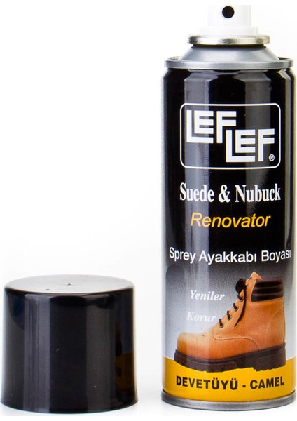Nuri Leflef Süet Nubuk Boyası Sprey 200 ml