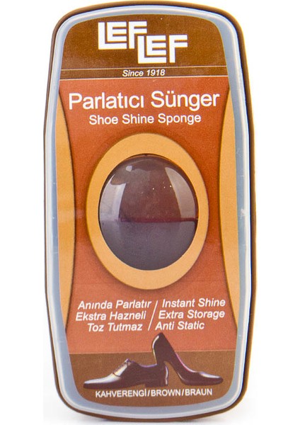 Nuri Leflef Parlatıcı Sünger Depolu 10 ml Kahve